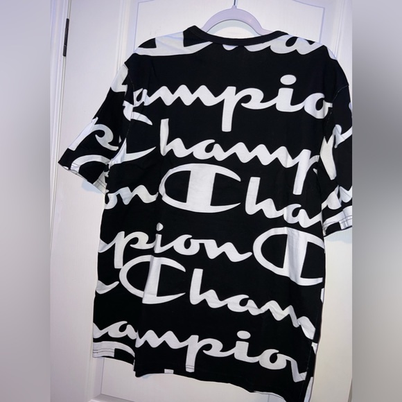 Men’s Champion All Over Print Short Sleeve - Picture 4 of 4